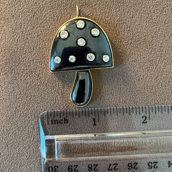 Brent Neale look-alike Stone and Gemstone Gold Plated Assorted Mushrooms 🍄 - Picture 14 of 16